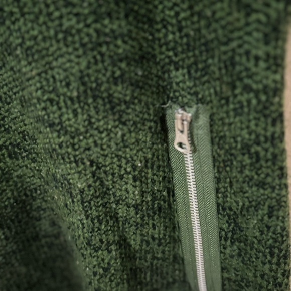 New direction short sleeve acrylic dark green sweater XL - Picture 6 of 6